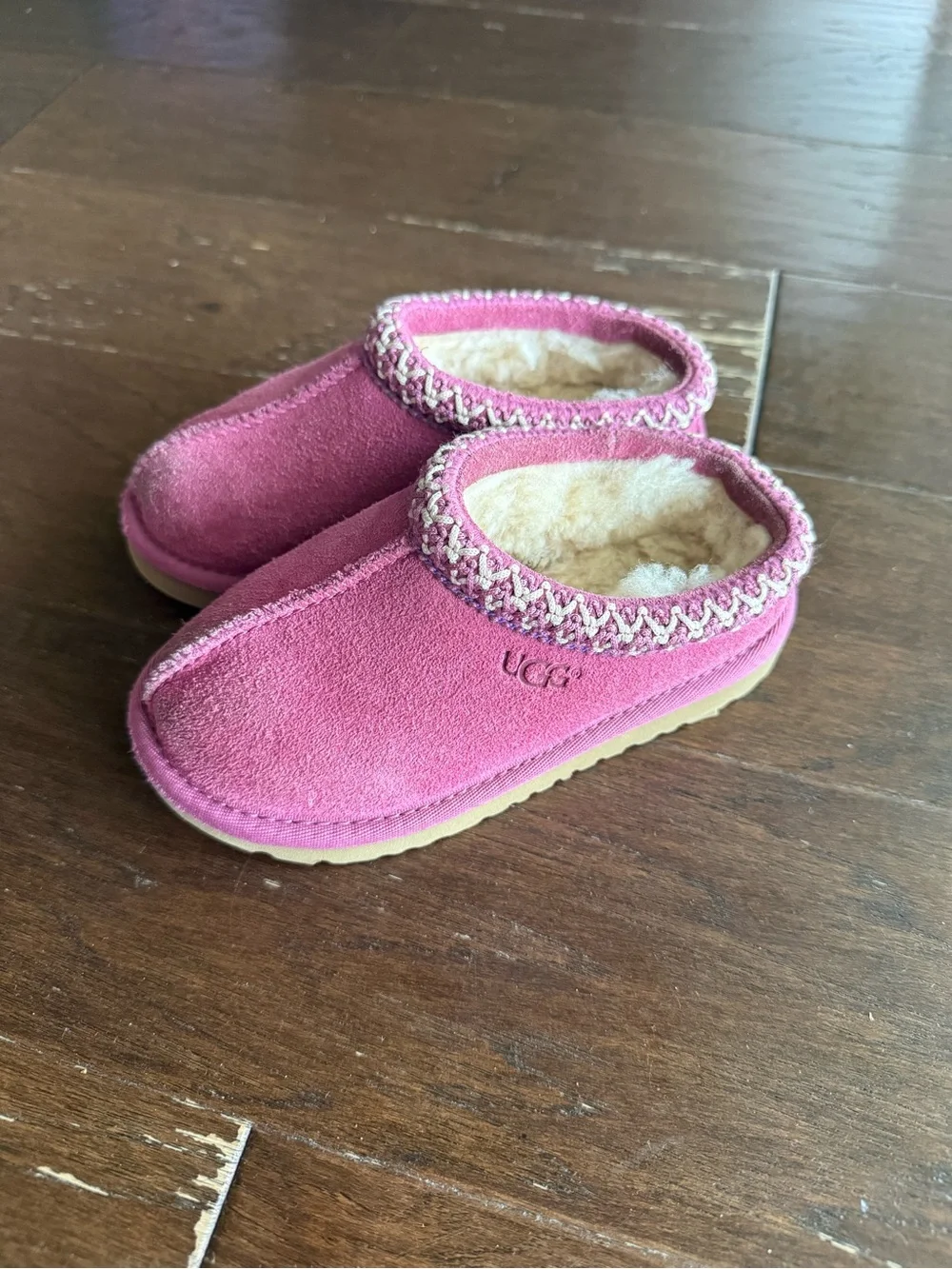 UGG Tasman II Slipper kids pink Sz 10